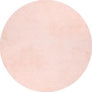 Kusový koberec Cha Cha 535 powder pink kruh 80 × 80 cm