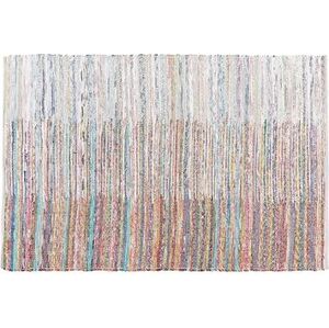 Farebný tkaný bavlnený koberec 140 × 200 cm MERSIN, 57559