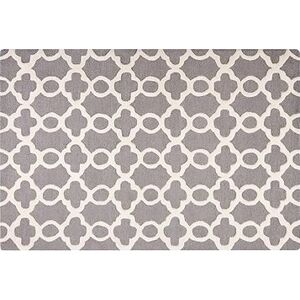 Sivý vlnený koberec v klasickom dizajne 140 × 200 cm ZILE, 57392