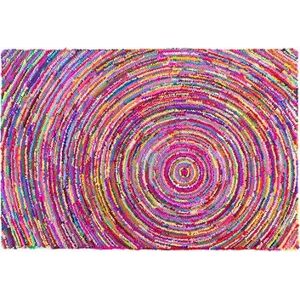 Pestrý bavlnený koberec 140 × 200 cm MALATYA, 57554