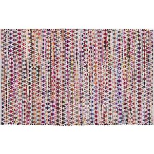 Pestrý bavlnený koberec 140 × 200 cm ARAKLI, 57749