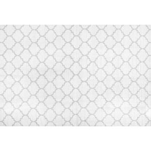 Obojstranný sivý koberec s geometrickým vzorom 160 × 230 cm AKSU, 141895