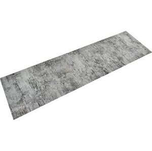 SHUMEE Kuchynský koberec, umývateľný, 45 × 150 cm, zamat, betón